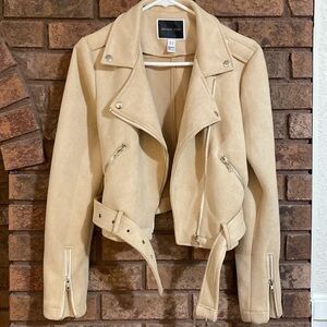 Another Story⭐️Faux Suedette Moto❤️